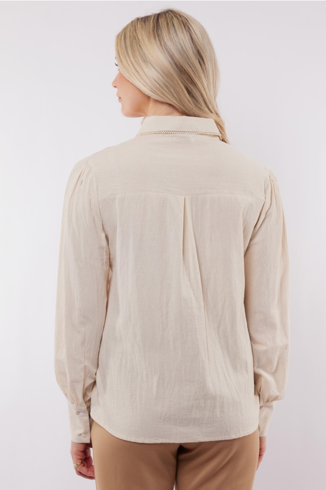 LINSEY BLOUSE 25NXJ04 012 ECRU